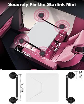 Beli Dudukan Mobil Cangkir Hisap Tugas Berat untuk Starlink Mini, Kit Adaptor Atap Kendaraan Aman untuk Berkendara online manufacture
