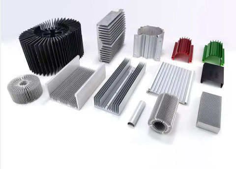 Anodized Round Extruded Aluminium Heatsink Square Quantum Board Heat Sink