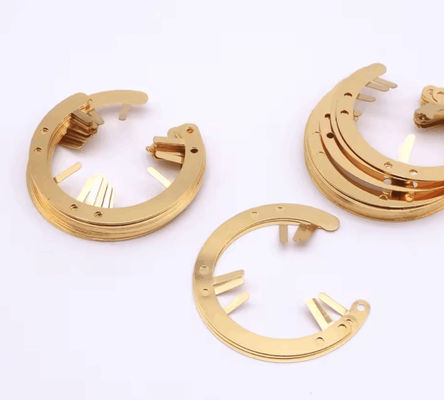 0.05mm Bagian Stamping Tembaga OEM Precision Metal Stamping Bagian