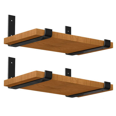 7.25 * 6 Inch Metal Sheet Fabrication Shelf Bracket Besi Baja Kanan L Angle Wall Mounting Brackets
